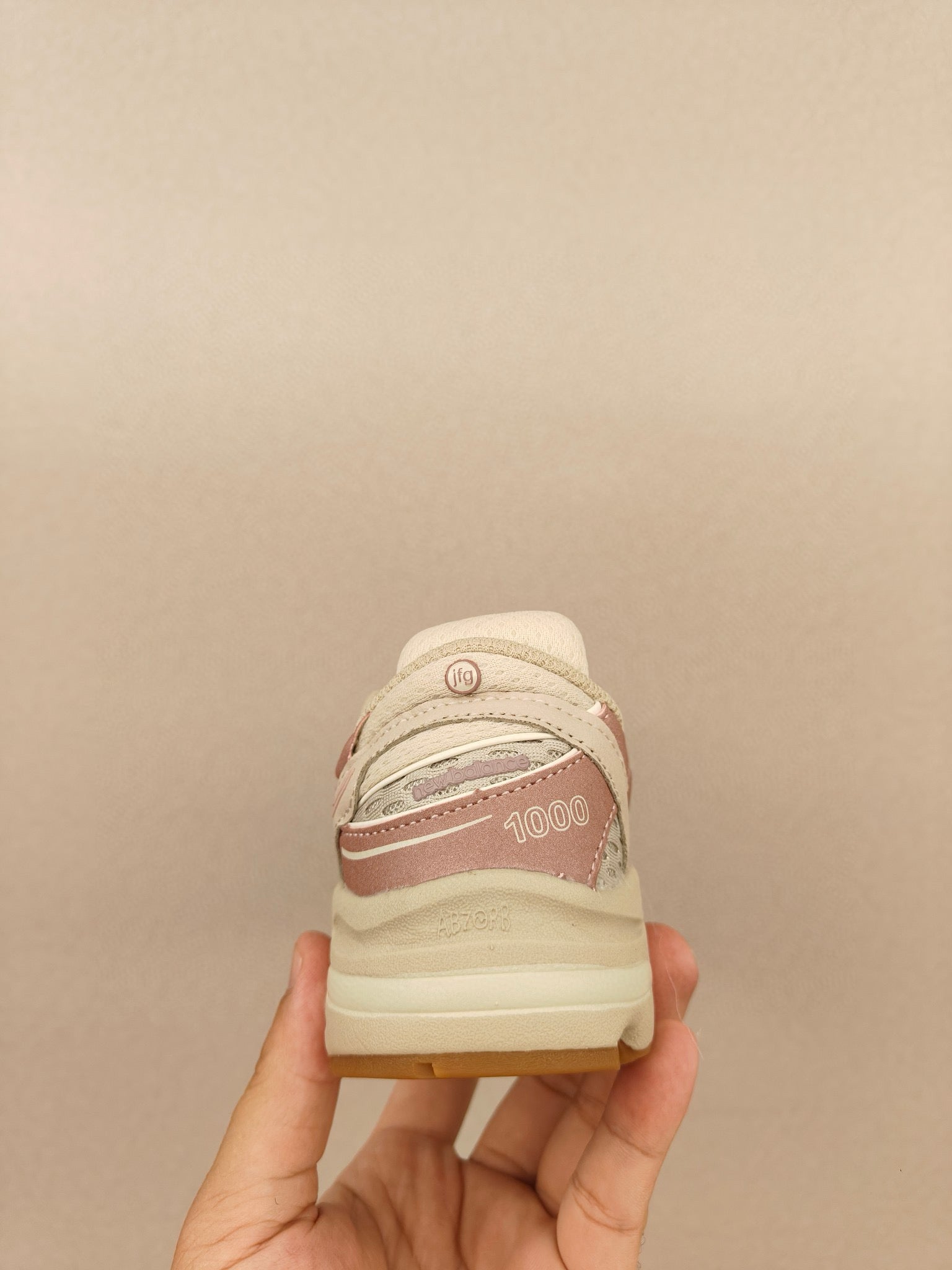 NB1000 lace-up children's shoes" pink"