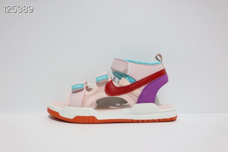 NK high top Velcro children's sandals "light pink"