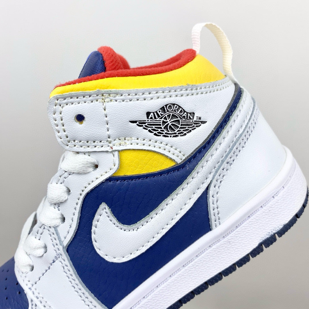 Joe 1 new color children's shoes" white, blue"