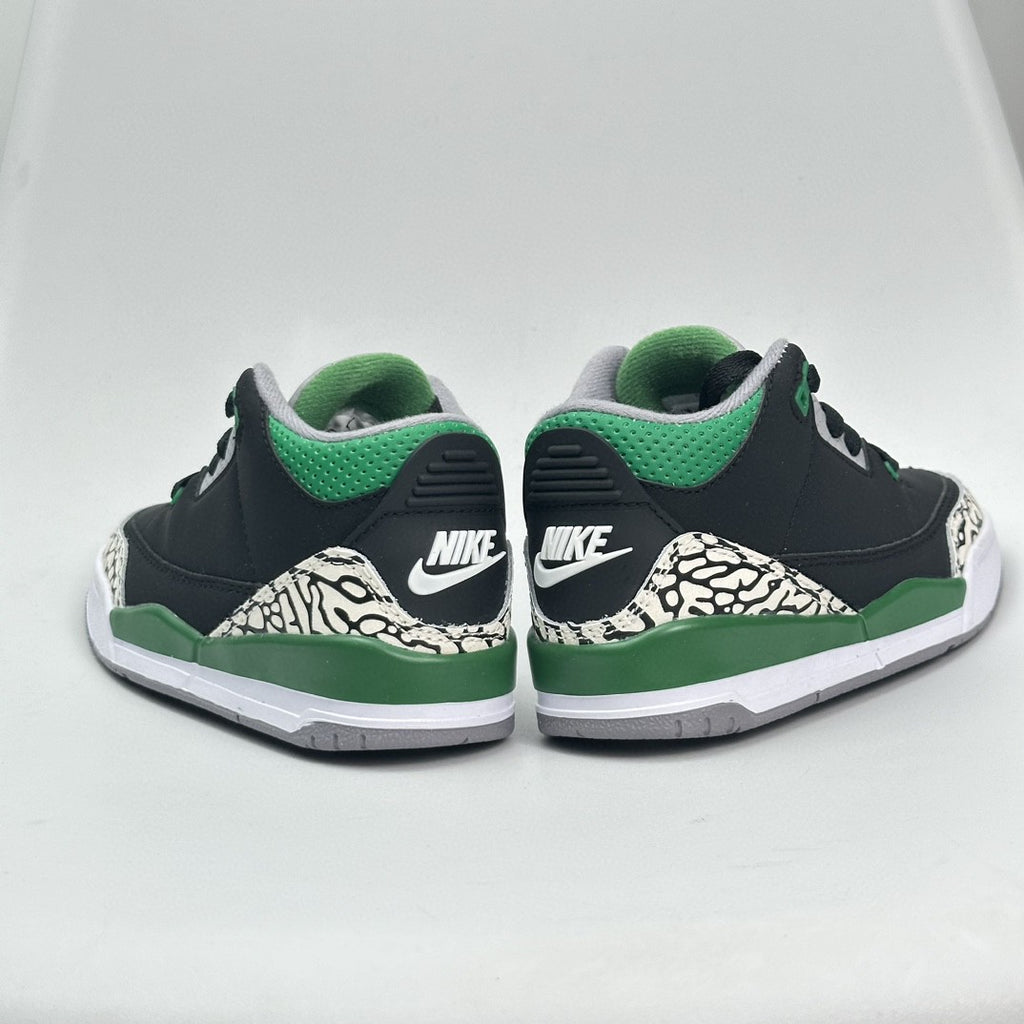 Jordan 3 children's shoes" black, green"