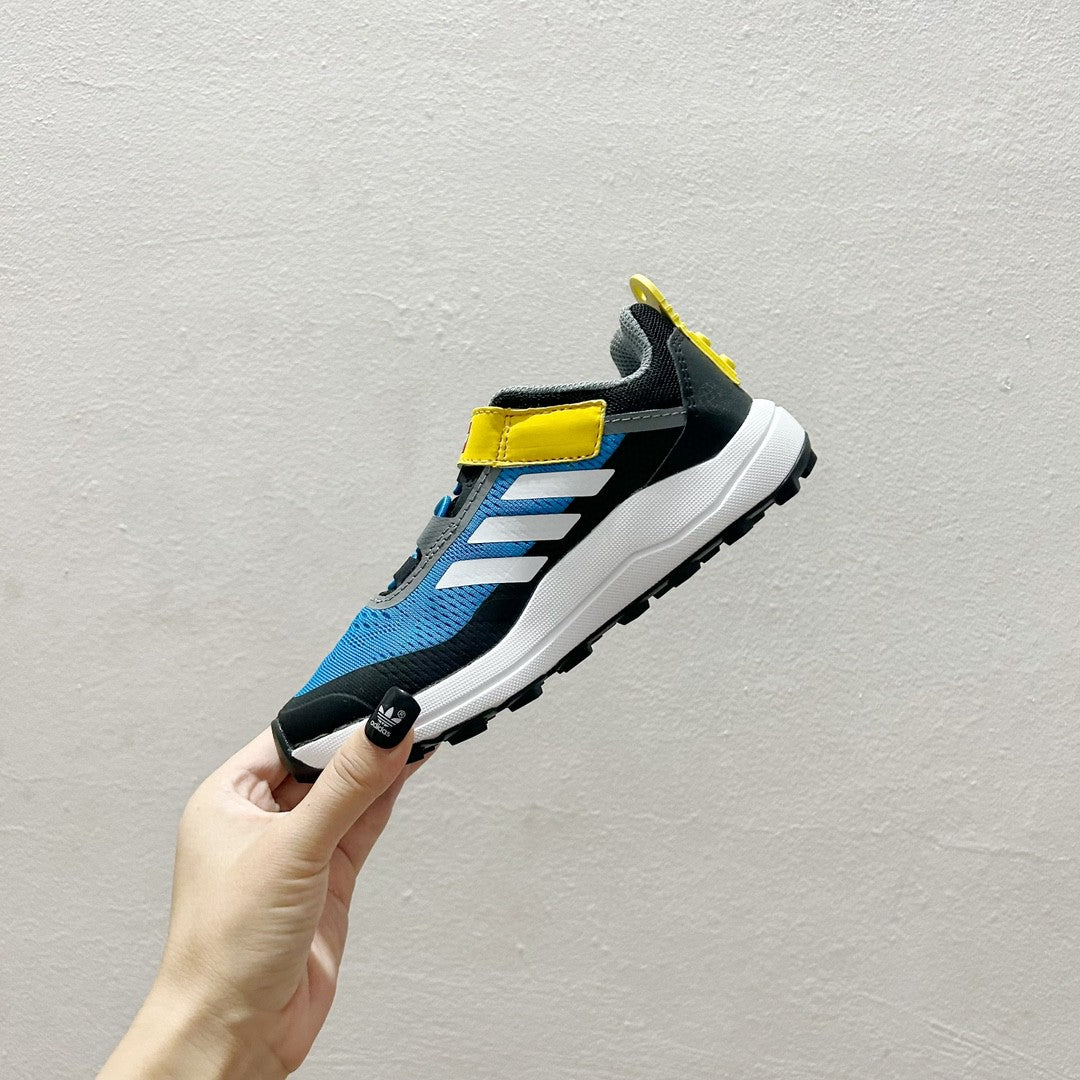 AD Lego joint outdoor lightweight children's sports shoes" black, blue"