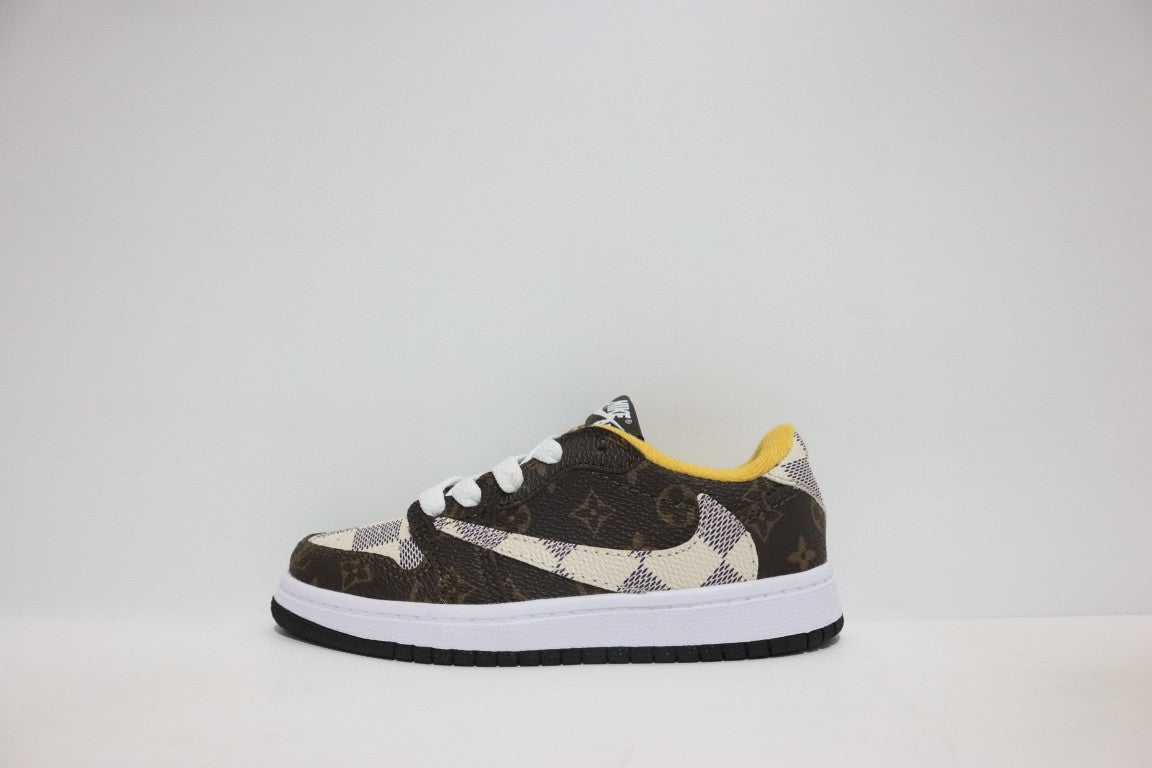 Jordan low-top hook series" Dark Brown"