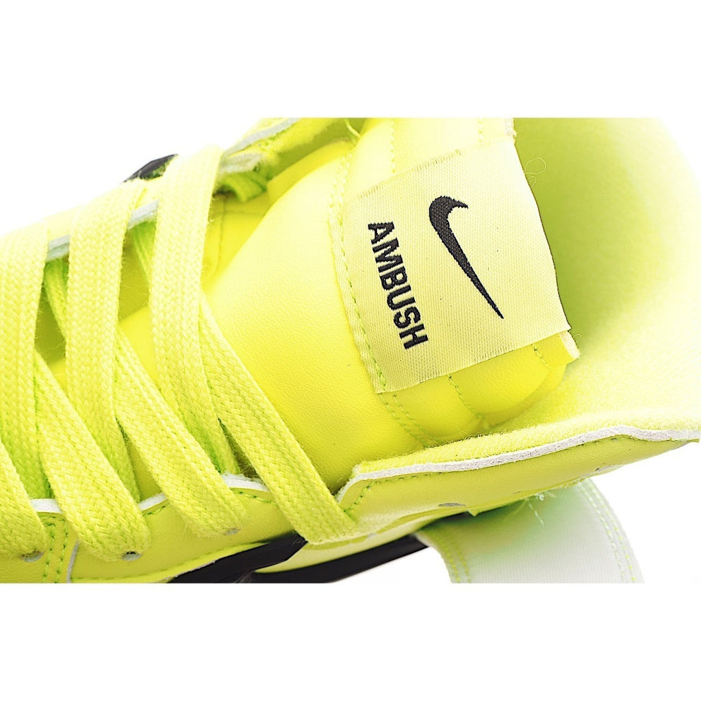 Nike Dunk High Top Swoosh " Yellow"