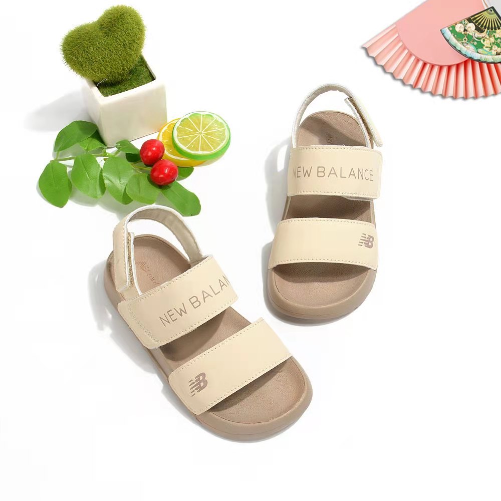 NB double bar sandals " beige"