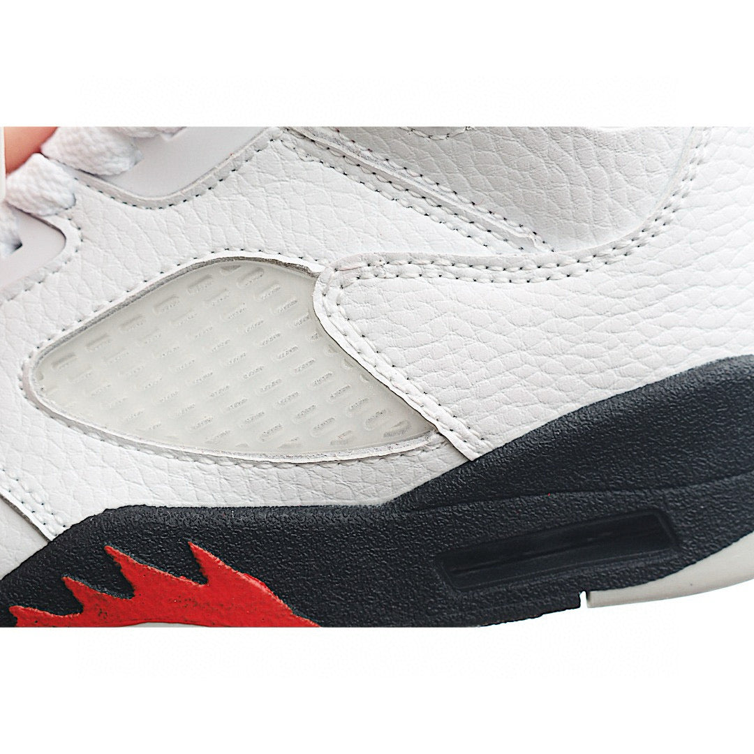 Jordan 5 children's shoes" white, red"