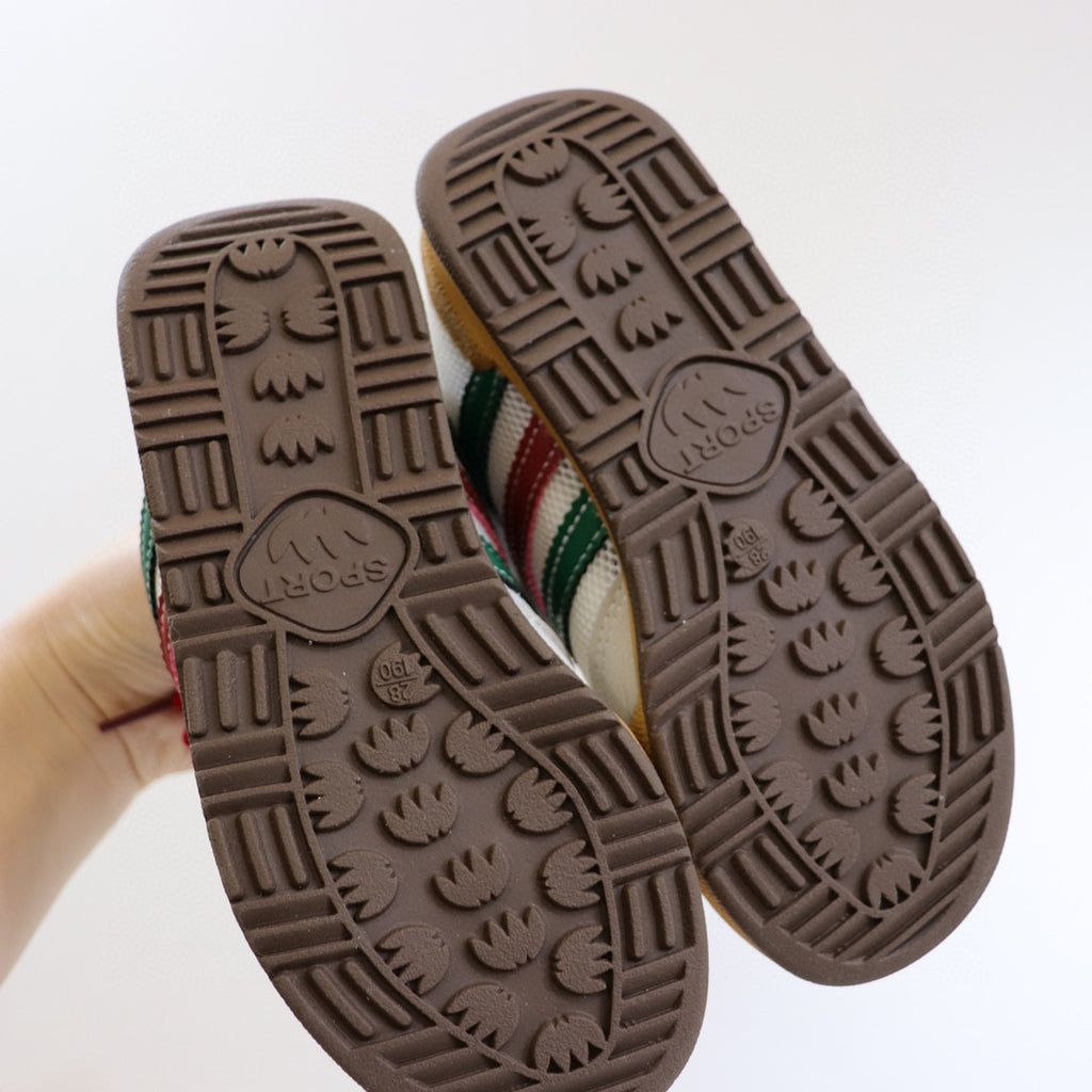 Adidas training hollow mesh panel shoes" white"