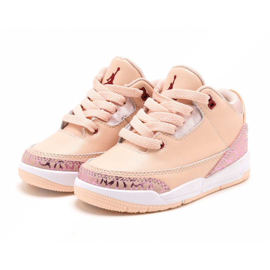 Jordan AJ3 children's shoes" light peach, pink"