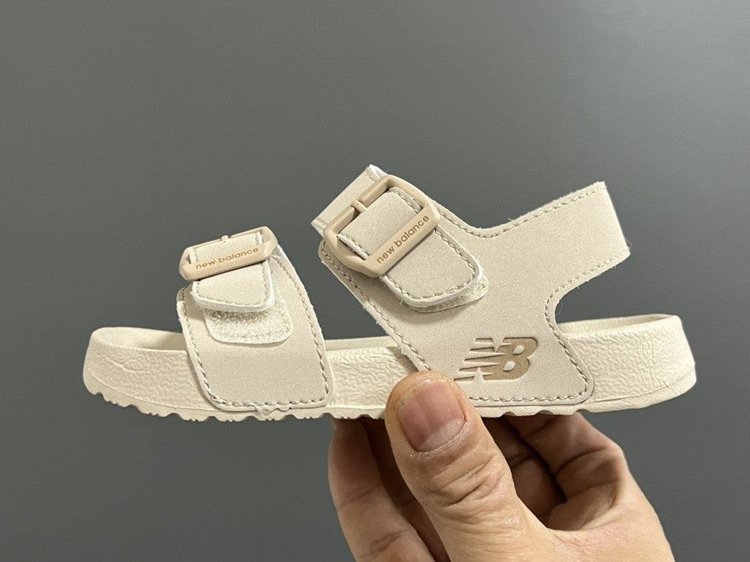 G version of Birkenstock Velcro sandals for children" light beige"