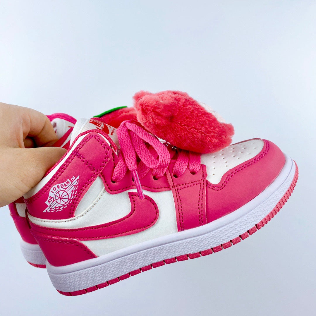 Joe 1 low-top hook series children's shoes" red"