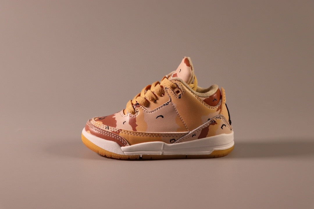 Jordan AJ3 children's shoes" brown, peachy, beige"