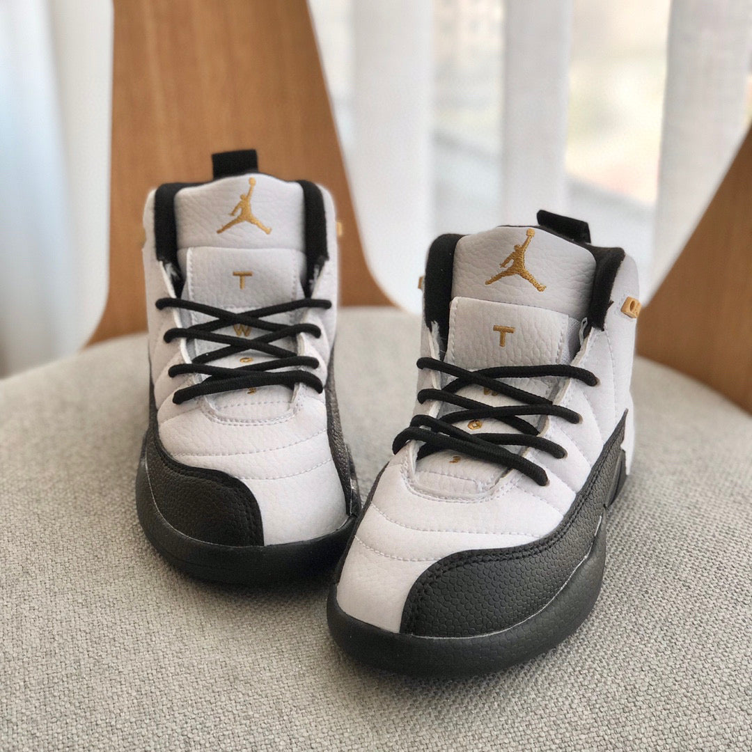 Joe 12 high quality children's shoe" white, black"