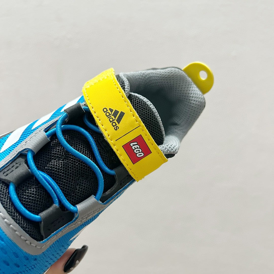 AD Lego joint outdoor lightweight children's sports shoes" black, blue"