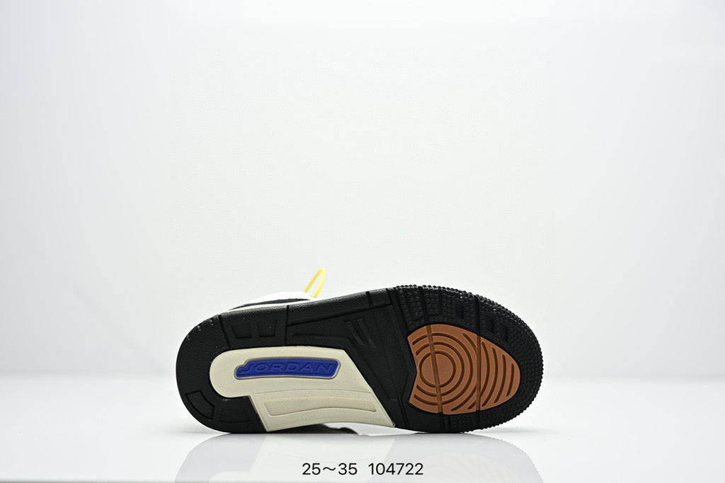 Joe 3" white, black, cream"