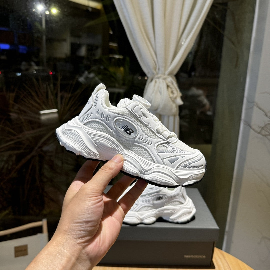 NB New Balance Retro Daddy Style Casual Sports Running Shoes" white"