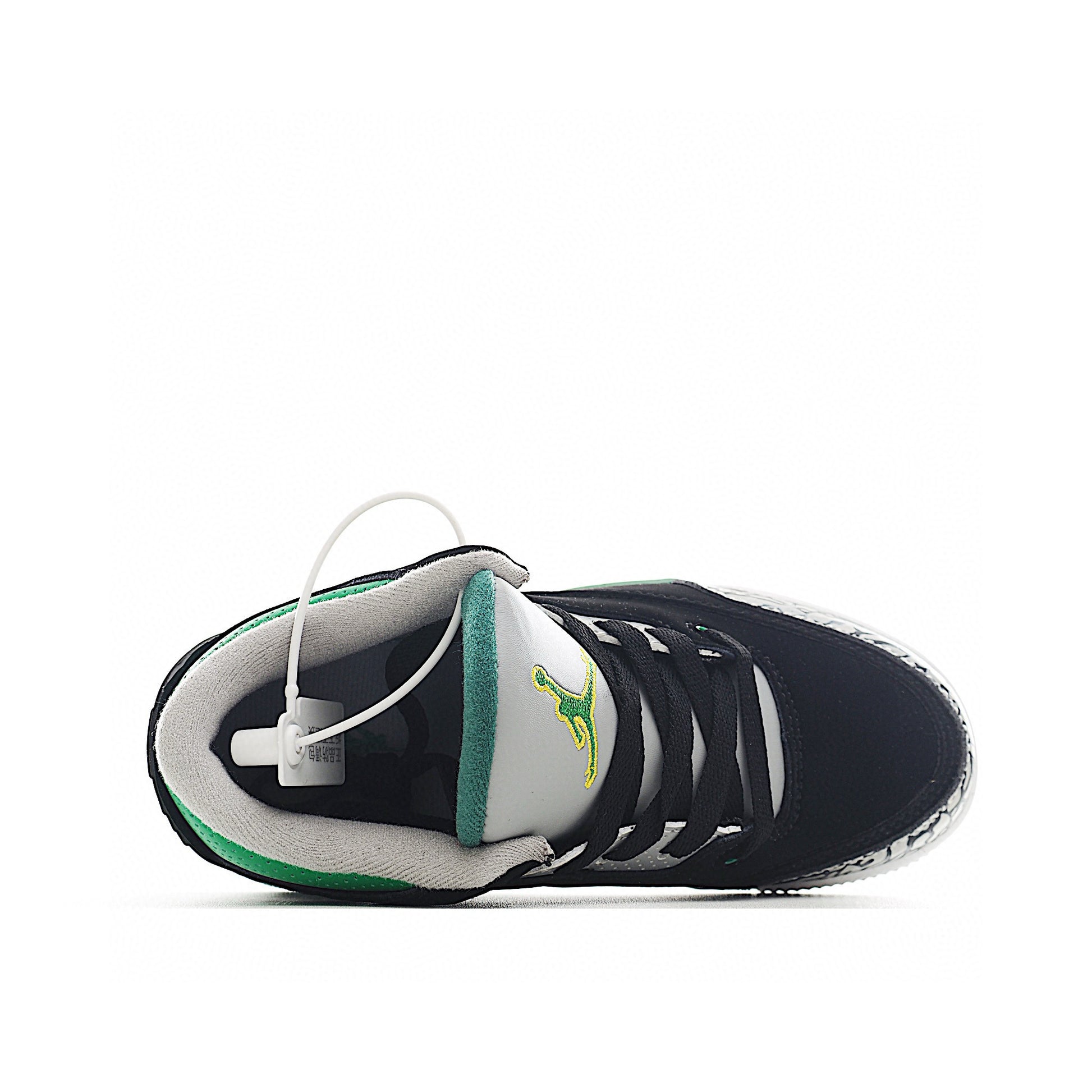 Joe 3 air cushion bottom children's shoes" black, green"