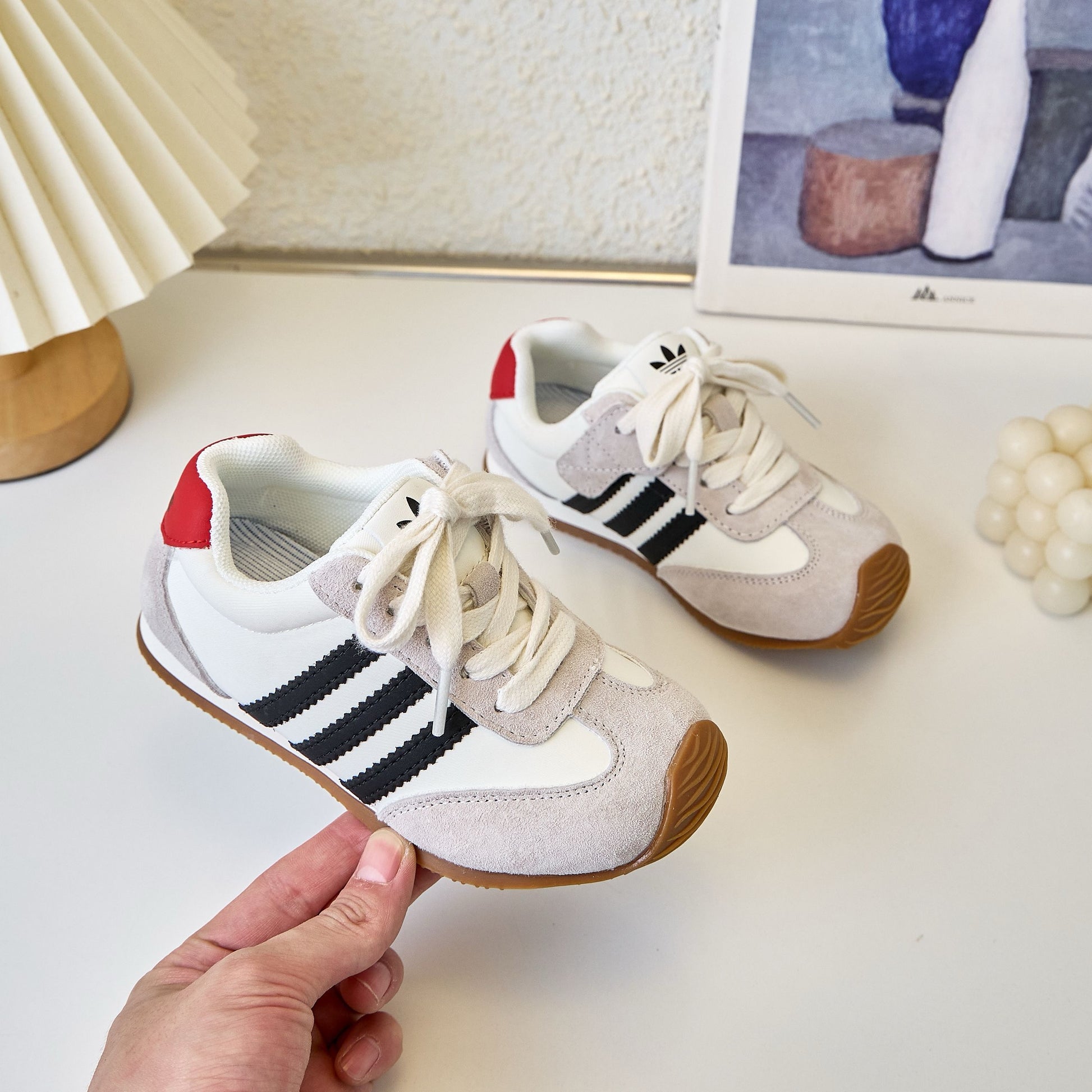 Adidas Agande training shoes" white, gray"