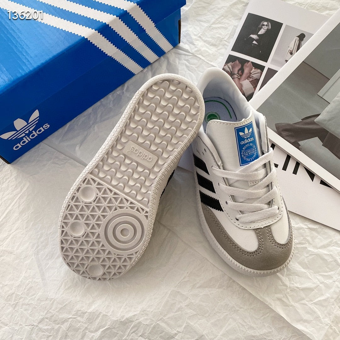 Dexun co-branded children's sneakers" gray, white"