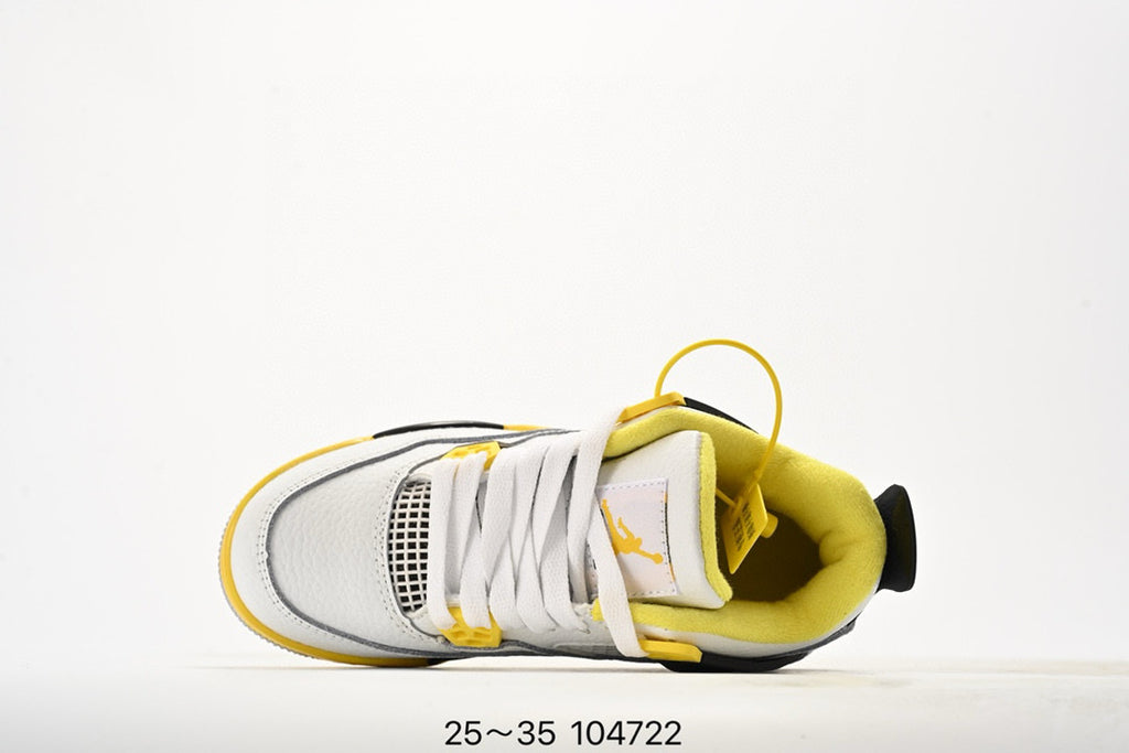 Joe 4 air cushion high quality children's shoes " white, yellow"