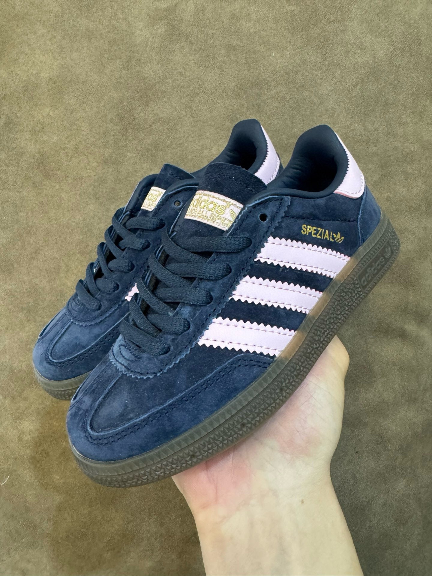 Adidas training 3 generation pig leather children's shoes" blue"