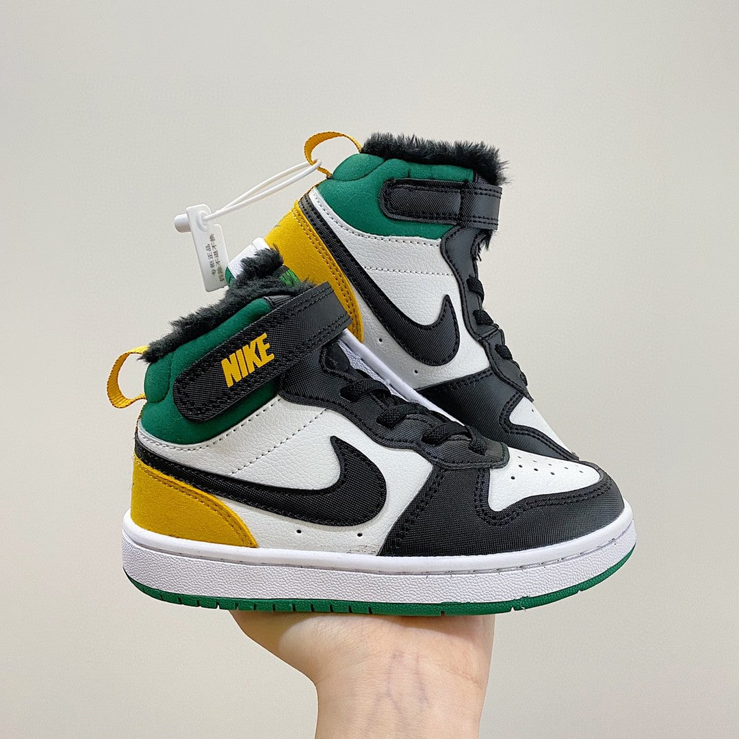 NIKE COURT Borough Mid2 JUN Air Force Workwear" white, black, green"