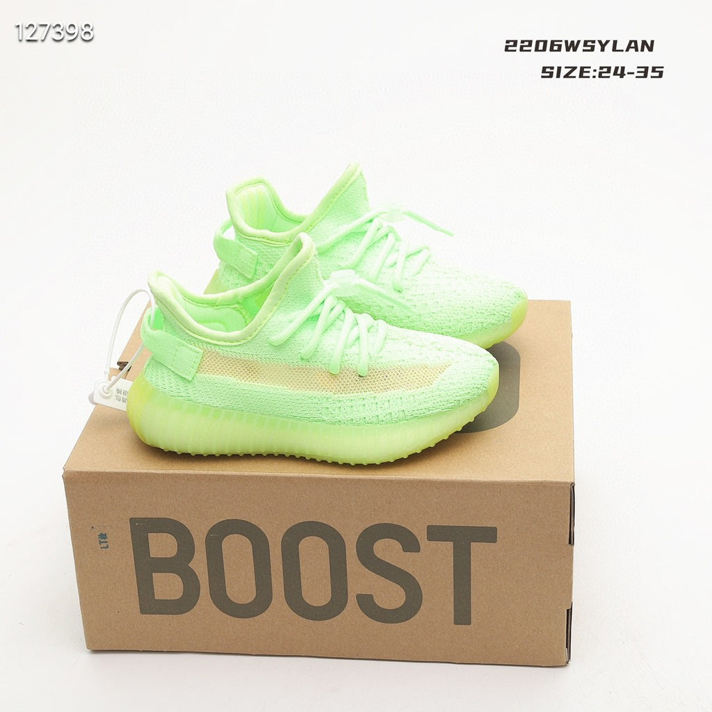 Coconut 350V2 really explosive children's shoes" lime green"