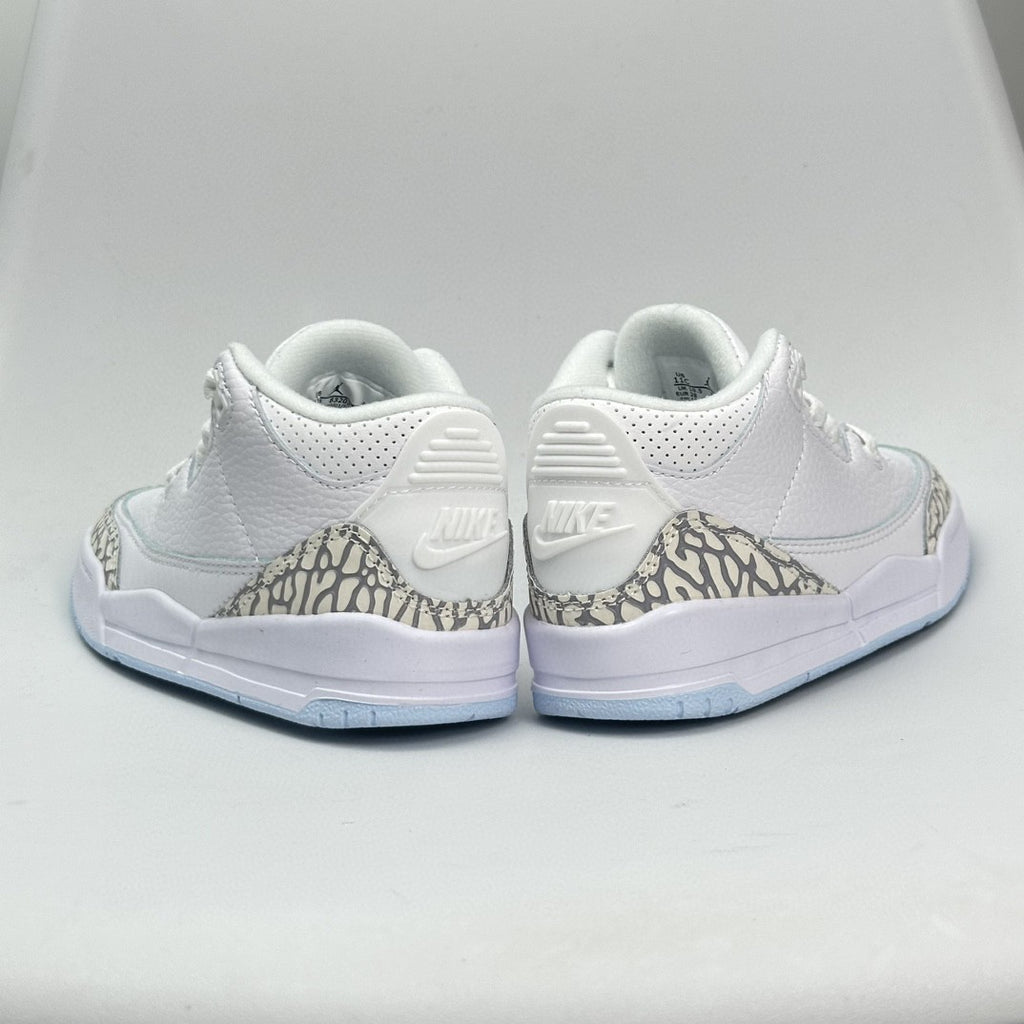Jordan 3 children's shoes" white"