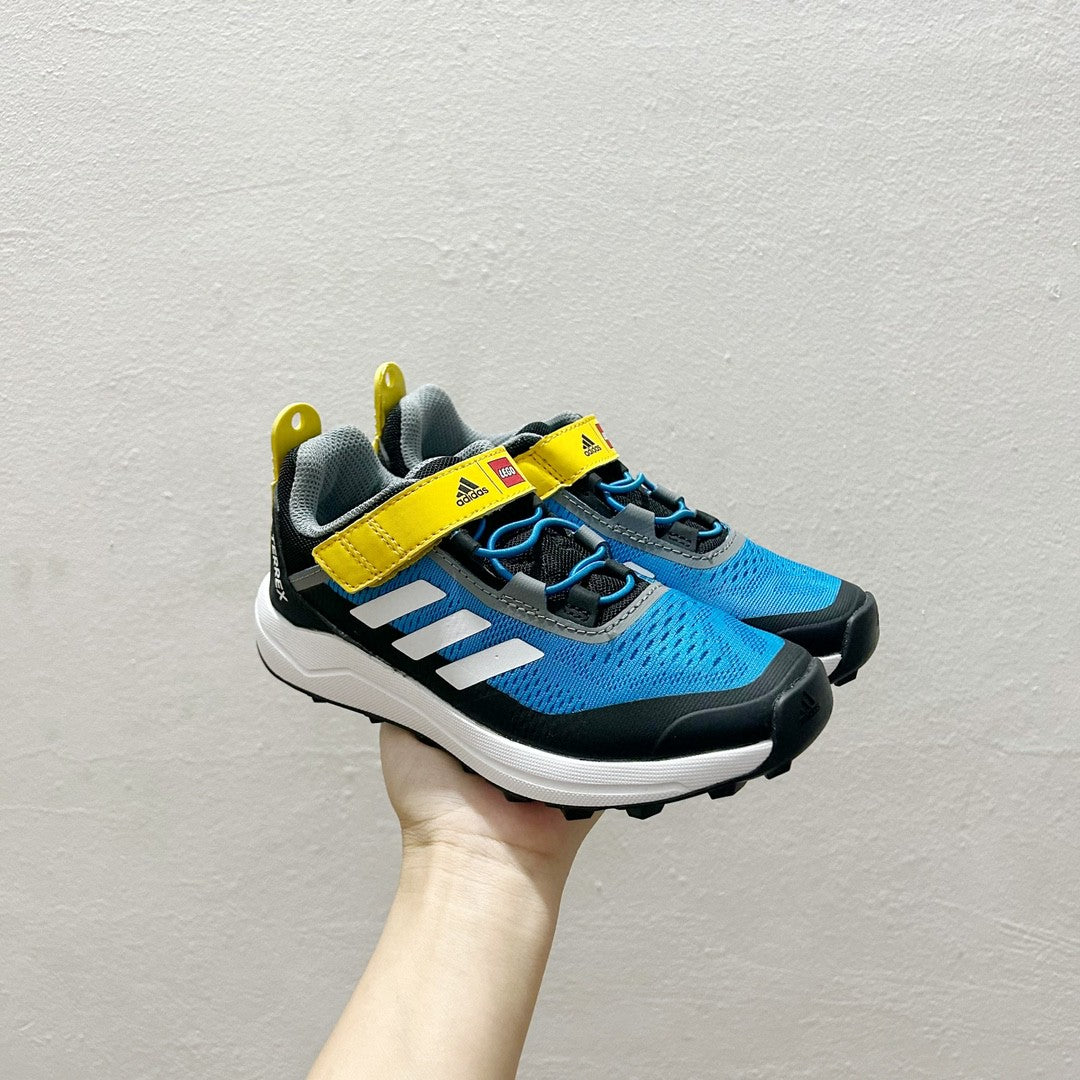 AD Lego joint outdoor lightweight children's sports shoes" black, blue"