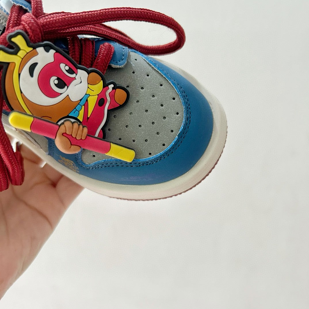 Joe 1 co-branded mid-cut children's shoes" blue"