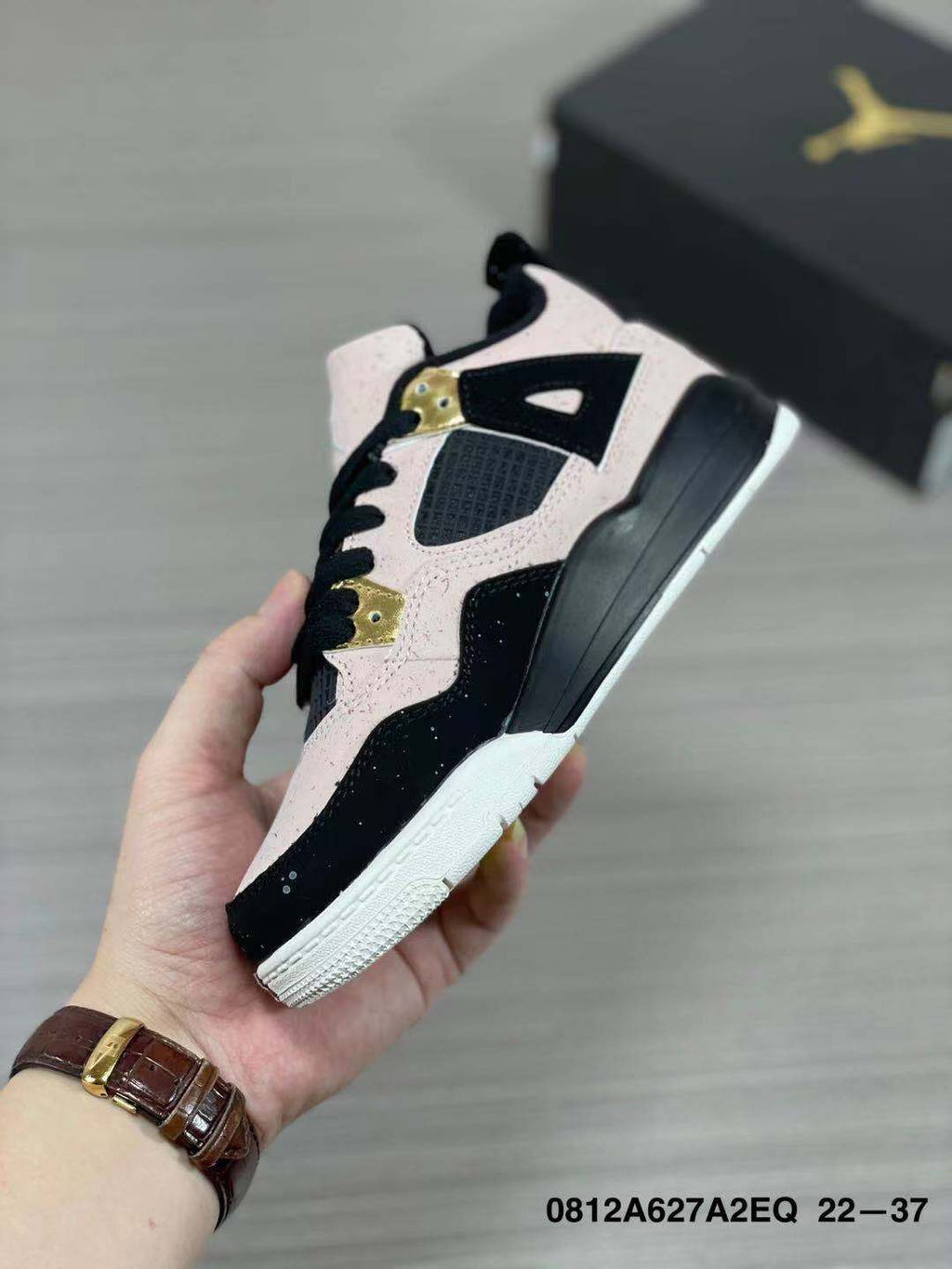 Joe 4 head level" blush pink, black"