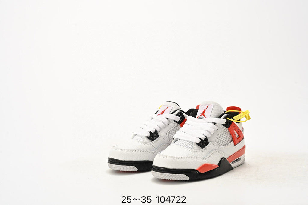 Joe 4 air cushion high quality children's shoes " white, orange"