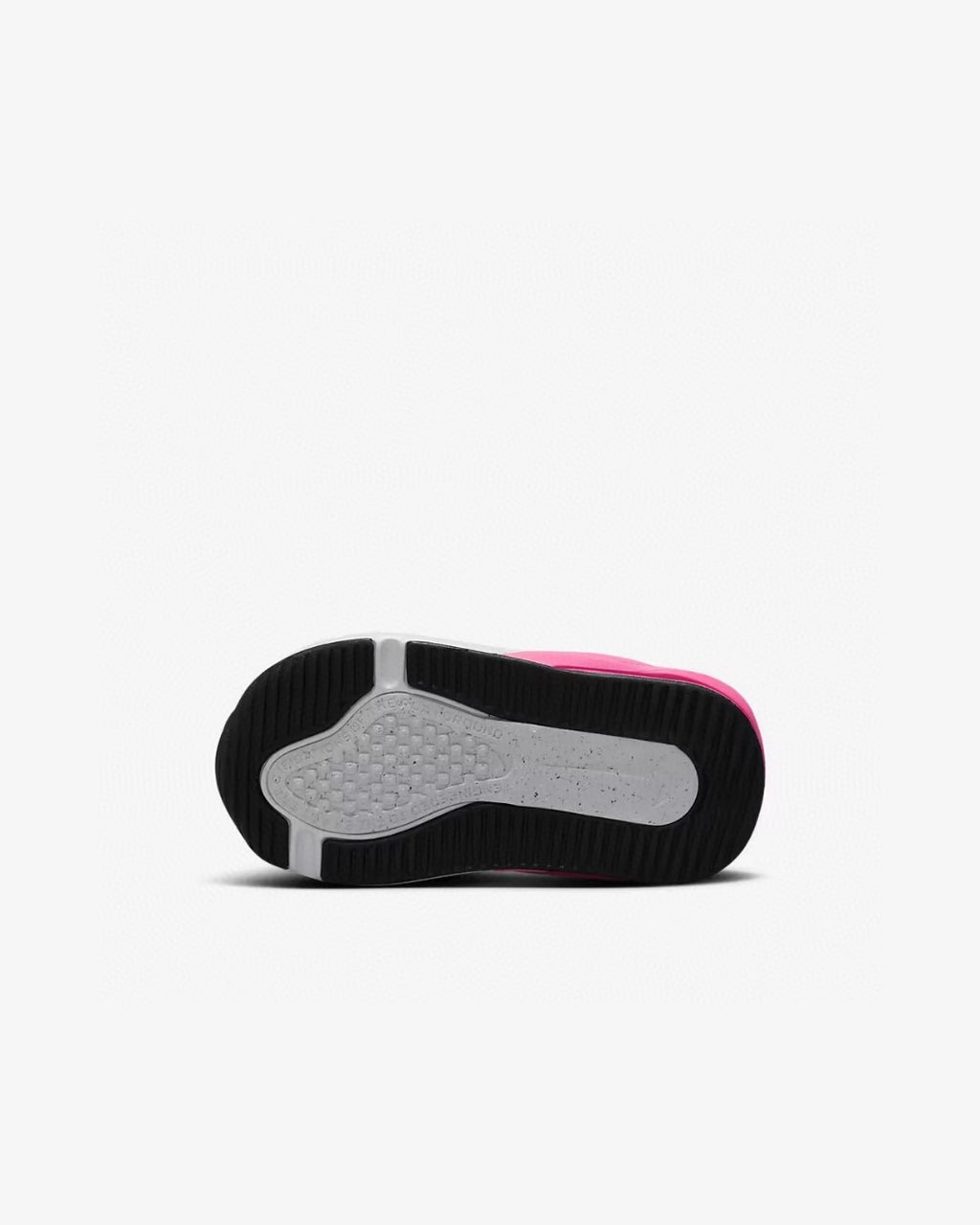 Nike 270 third generation elastic band air cushion children's shoes" black, pink"