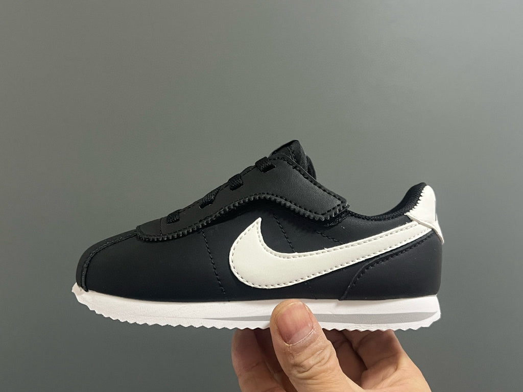 Nike Forrest Gump Classic Velcro Kids Shoes" black"