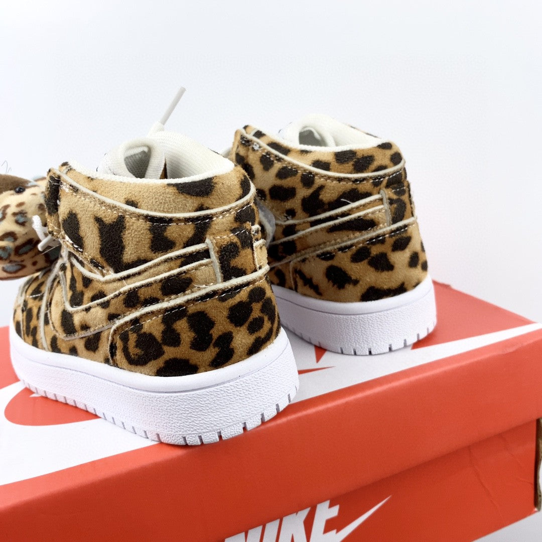 Joe 1 low-top hook series children's shoes" brown, black"