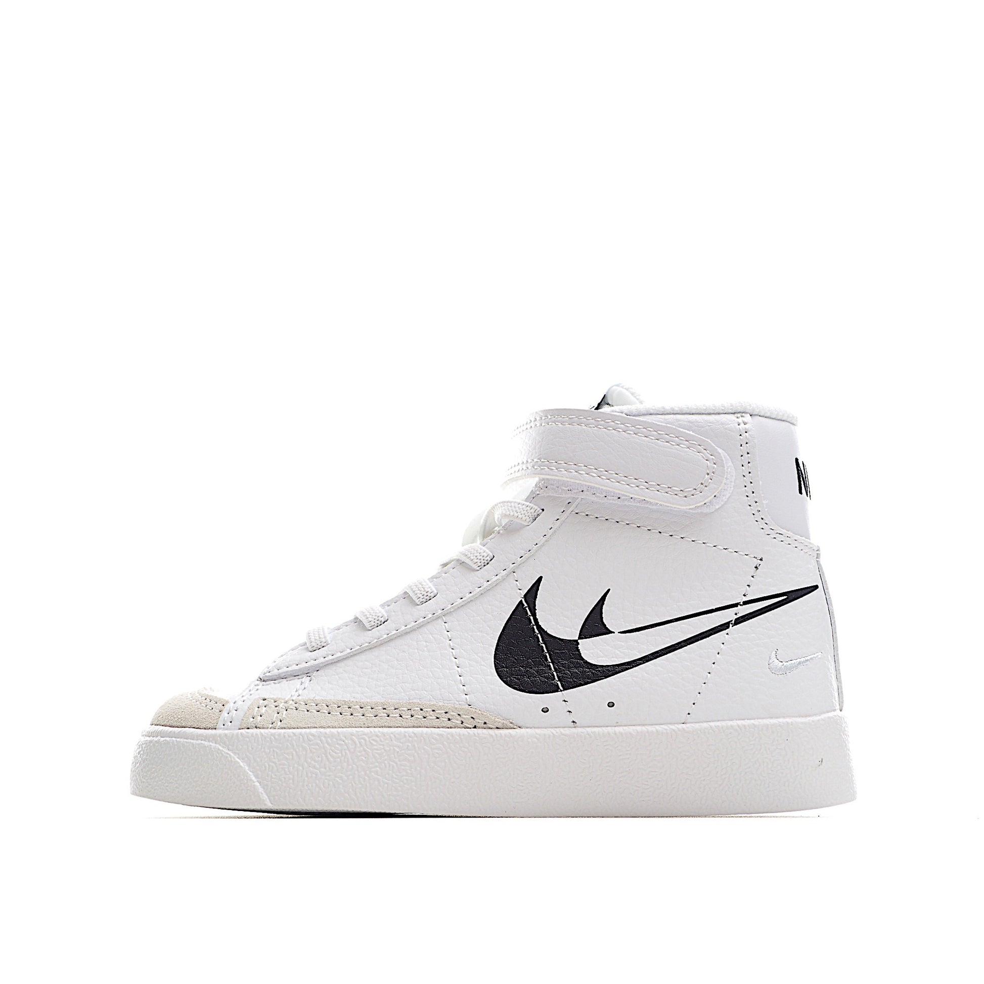 Trail Blazers high-top single dunk" white,black"