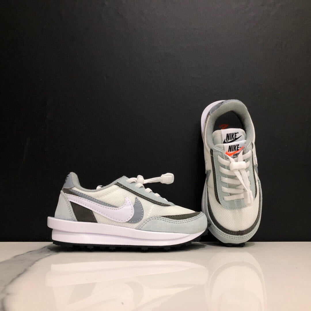 Nike Waffle Casual Jogging Shoes Deconstructed Double Hook