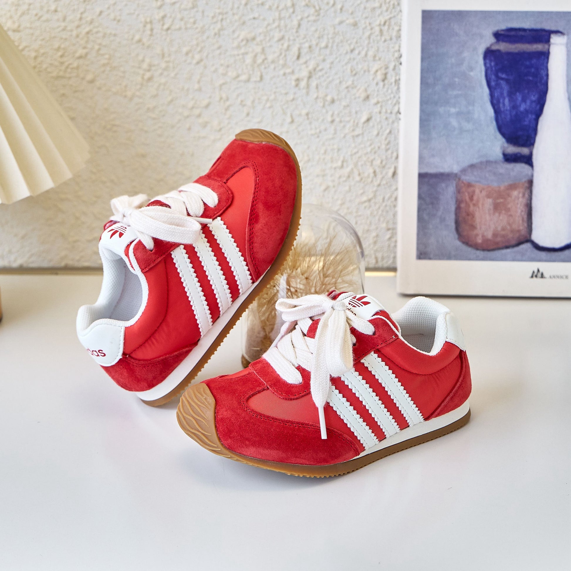 Adidas Agande training shoes" red"