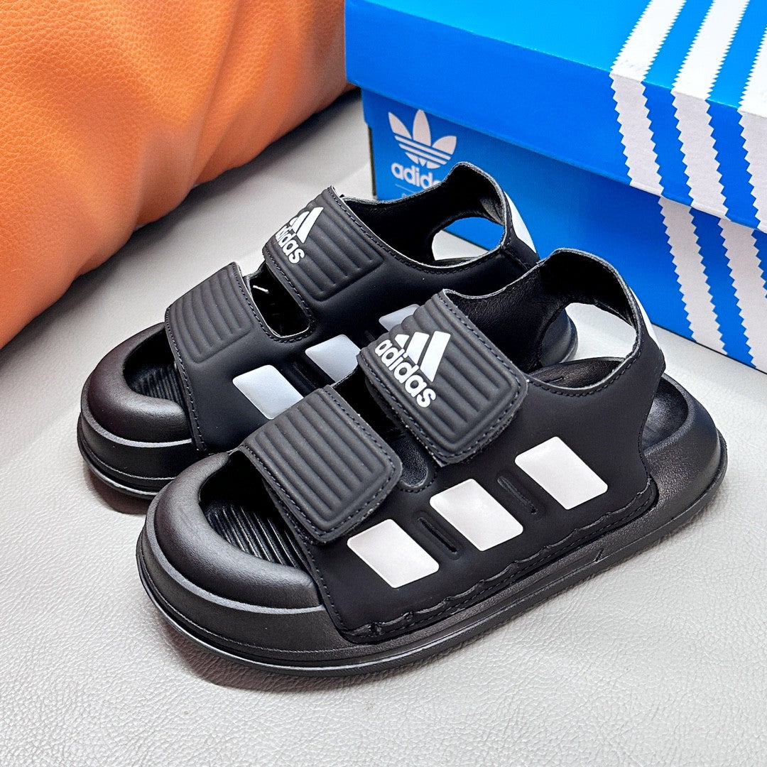 Adidas ALTASWIM2.01 upgraded version double Velcro" black"