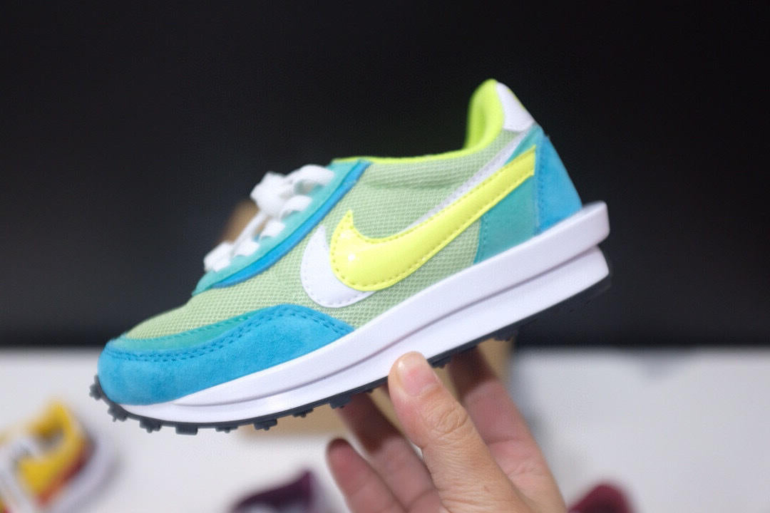 Nike Waffle Casual Jogging Shoes Deconstructed Double Hook