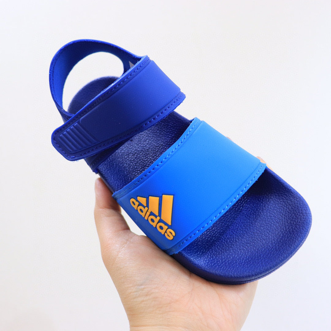 Adidas new open toe" blue"