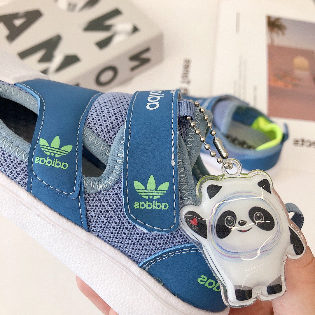 Adidas Baotou shell toe Bingdundun" light blue, darker blue"