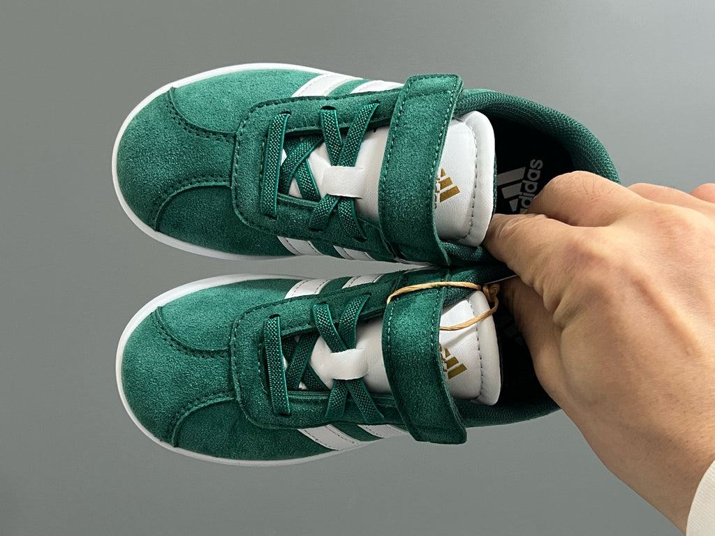 Adidas tennis shoes" dark green"