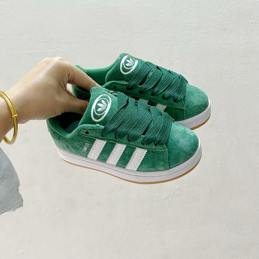 Adidas bread Dexter lace-up pig leather sneakers" green"