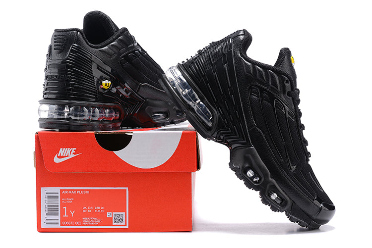 TN air cushion nike air max plus lll" Black"