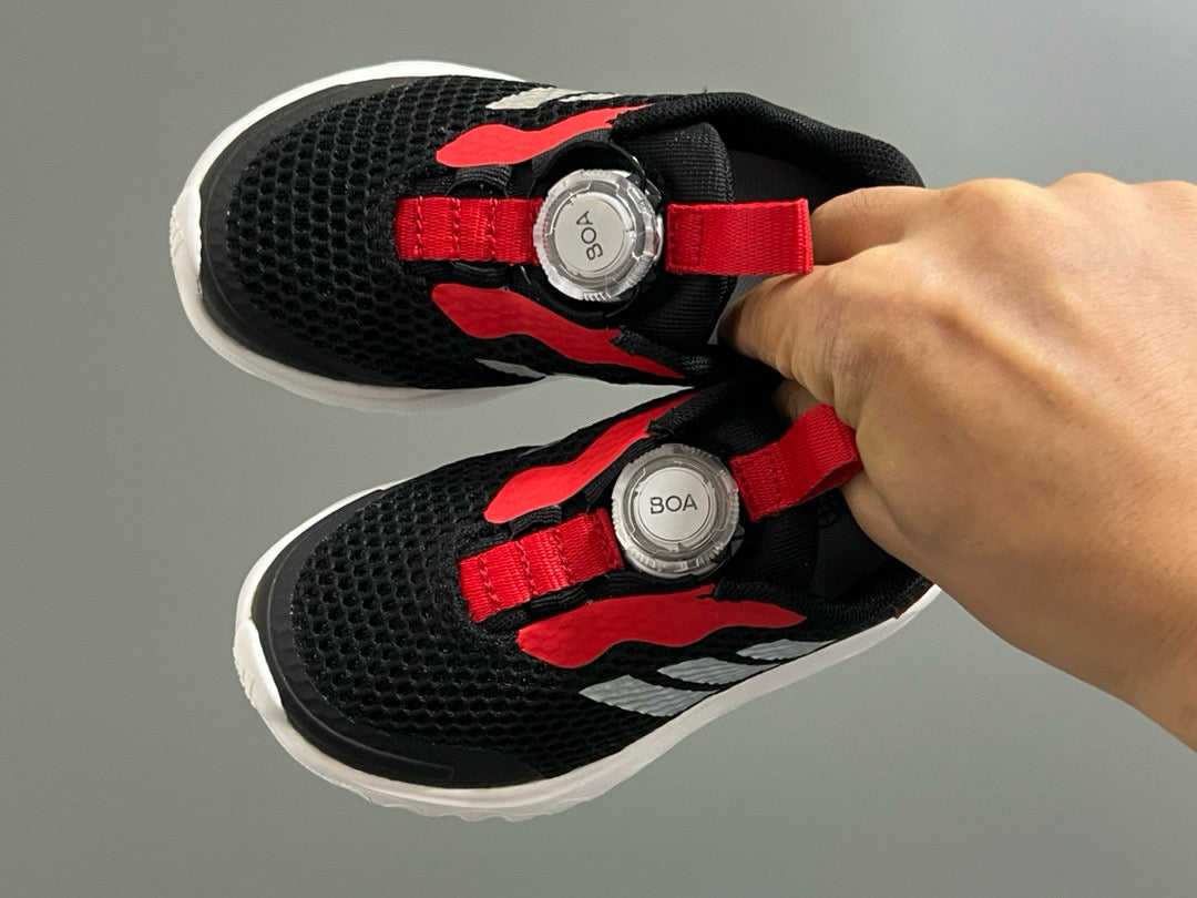 Adidas BOA lock 3 mesh shoes for children" black"