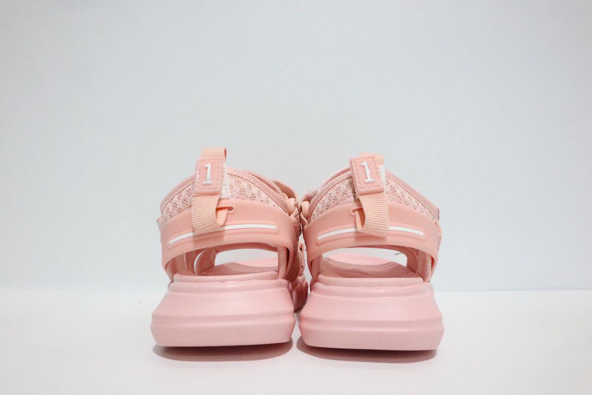 Adidas three velcro sandals "pink"