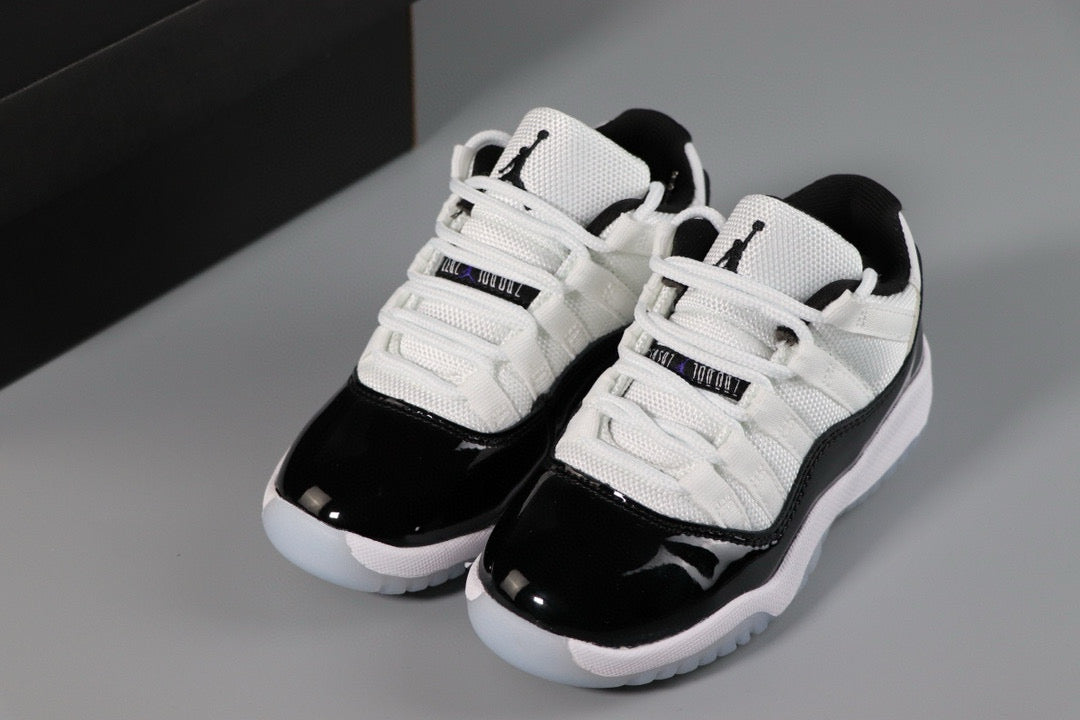 Joe 11 low-top children's shoes" white, black"
