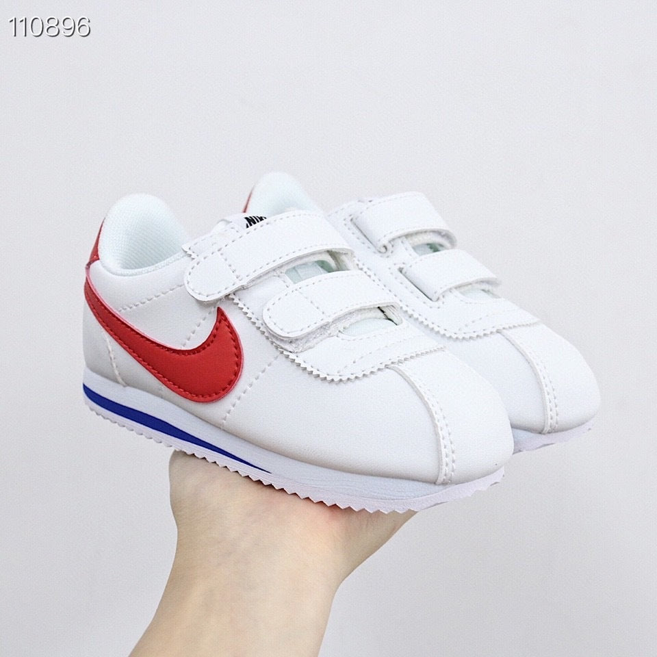 Nike Forrest Gump Children's Shoes New Factory" white, red"