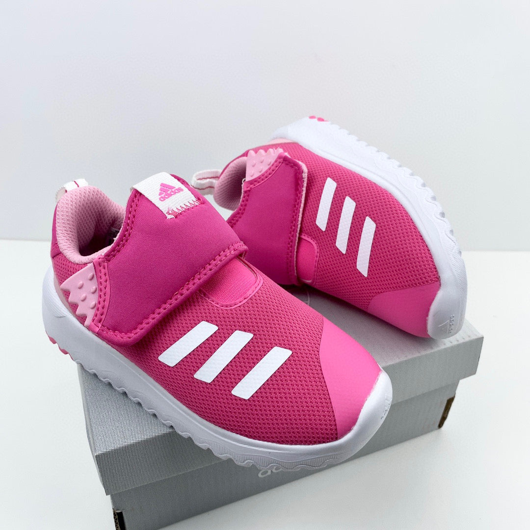 Adidas big wing children's shoes" white, pink"