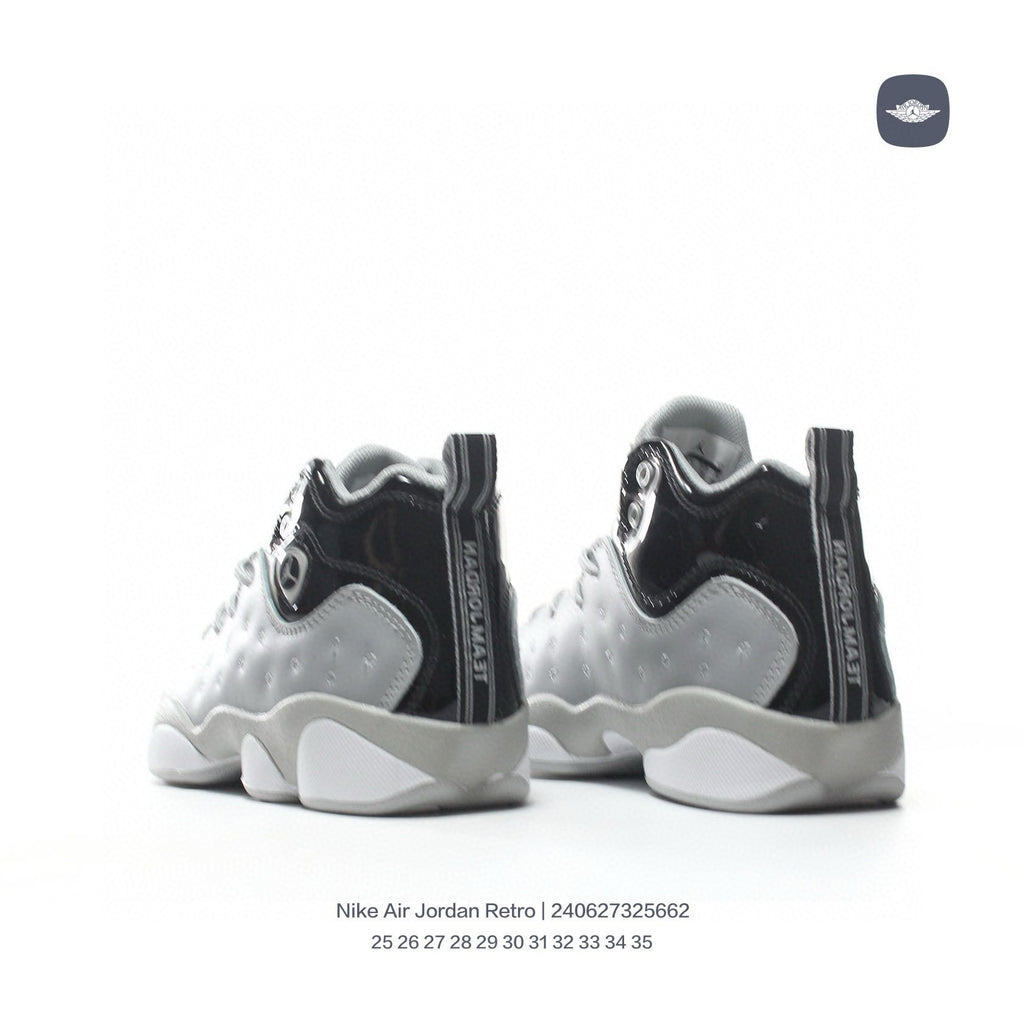 AJ13-1/split leather'  gray, black"