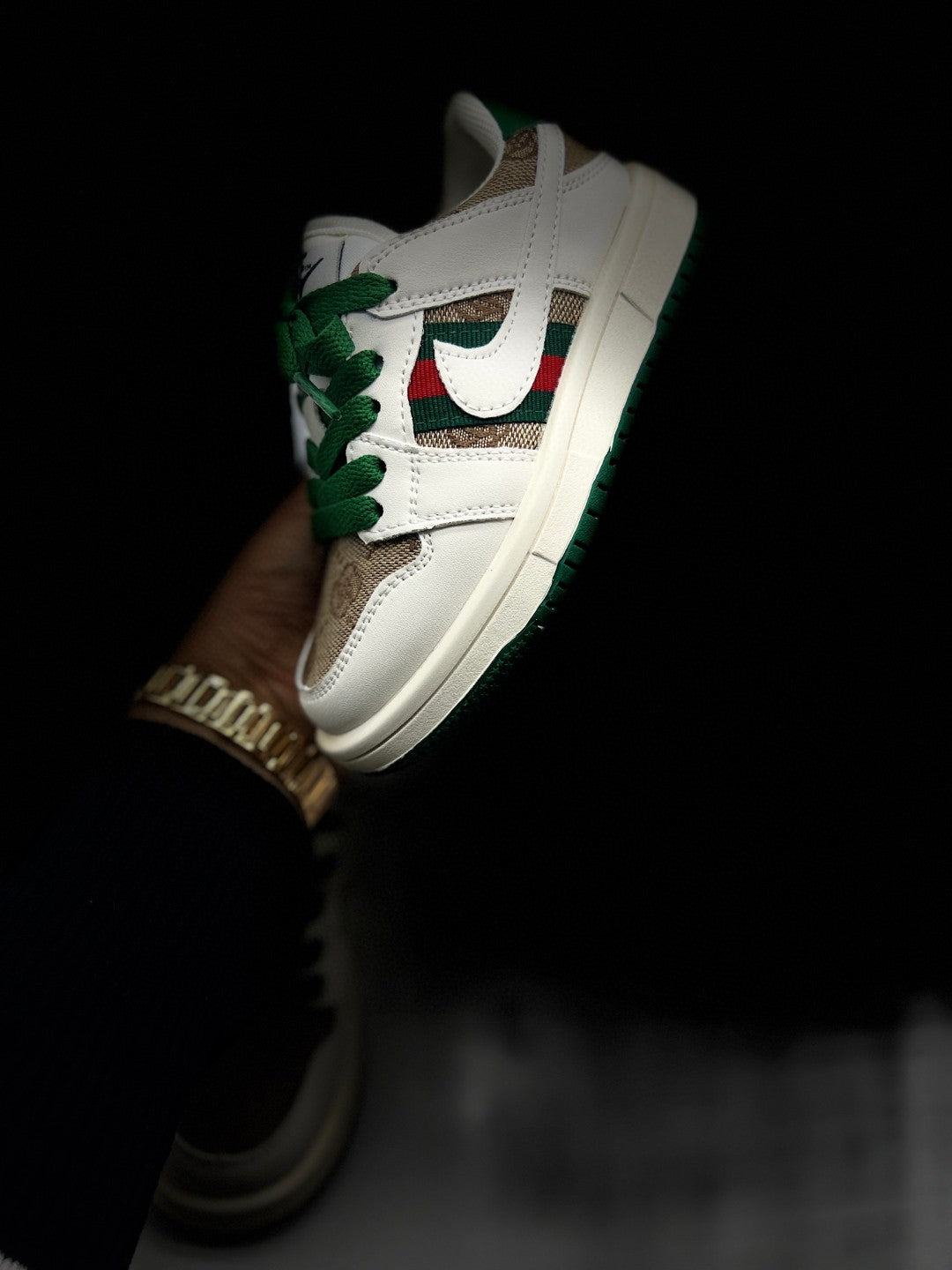 Adidas cute shell toe spring soft bottom sneakers " white, green"